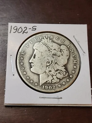 1902 年 S 版摩根银元(免运费) — 第 1/2 张图片