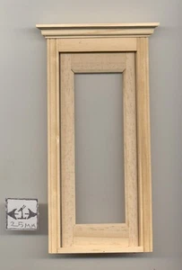 Door - Victorian Glazed exterior Dollhouse miniature 6033  1/12 Scale Houseworks - Picture 1 of 2