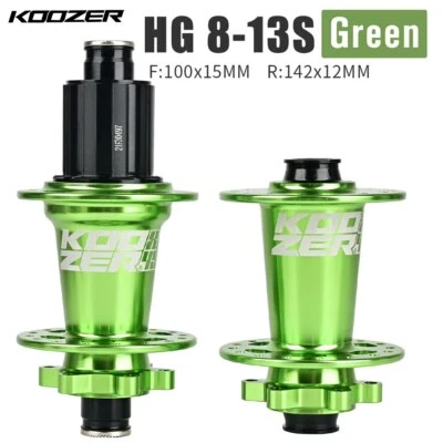 MTB Bicycle Rear Front Hubs 32 Holes HG/MS 8-13 Speed 4 Bearing 6 Pawls - Image 1 of 4