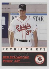 1993 Kroger Peoria Chiefs Ben Burlingame #37
