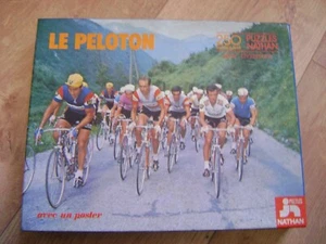 PUZZLE NATHAN PELOTON Série Champion poster 250 PIÈCES COMPLET VINTAGE POULIDOR - Photo 1/3