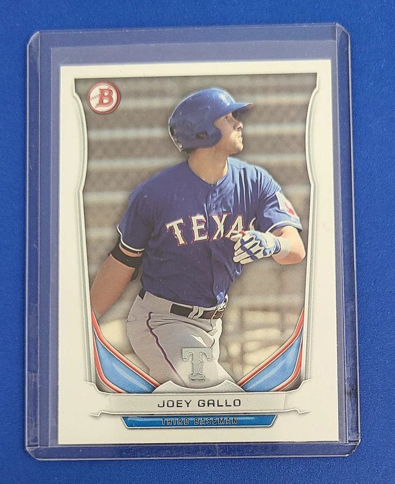 2014 Bowman Draft Top Prospects #TP-80 Joey Gallo Texas Rangers Baseball Card  T - Image 1 of 4