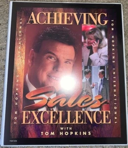 Tom Hopkins : Achieving Sales Excellence (Audio Cassettes) - Picture 1 of 2
