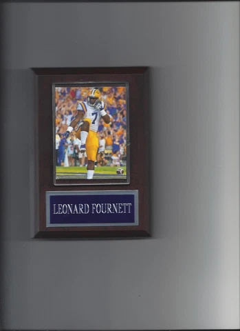 LEONARD FOURNETT PLAQUE LSU FIGHTING TIGERS LOUISIANA STATE FOOTBALL NFL Cover