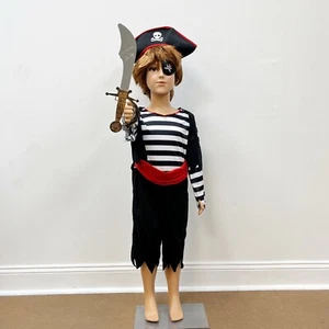 Children's Pirate Captain Costume Costume For Halloween Boys and Girls 3-4 yrs - Picture 1 of 6