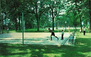Postcard Lake Lawn Lodge on Delavan Lake Wisconsin Year-Round Vacation Paradise - Picture 1 of 2