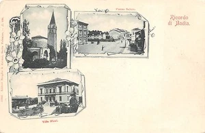 9367) RICORDO DI BADIA VEDUTINE ROVIGO - Picture 1 of 2