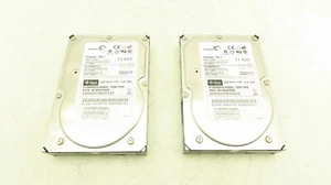 Sun/Seagate Cheetah 10K.7 Hard Drive Fibre Channel 10k rpm 3.5" 300Gb Lot of 2 - Picture 1 of 7