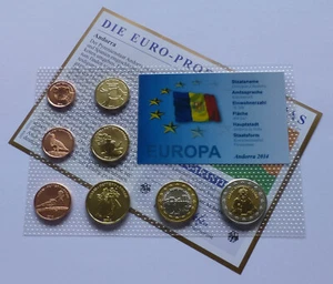 Andorra Euro Pattern set 2014, Specimen-Probe-Essai-Prototype - Picture 1 of 5
