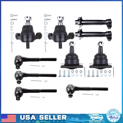 Junta de rótula de extremo de varilla de amarre delantera de dirección para Chevrolet Impala Bel Air 1965-1968 Foto 1 de 4