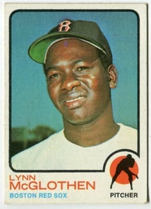 1973 Topps #114 Lynn McGlothen Boston Red Sox - Picture 1 of 2