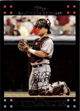 2007 Topps Baltimore Orioles Baseball Card #378 Ramon Hernandez