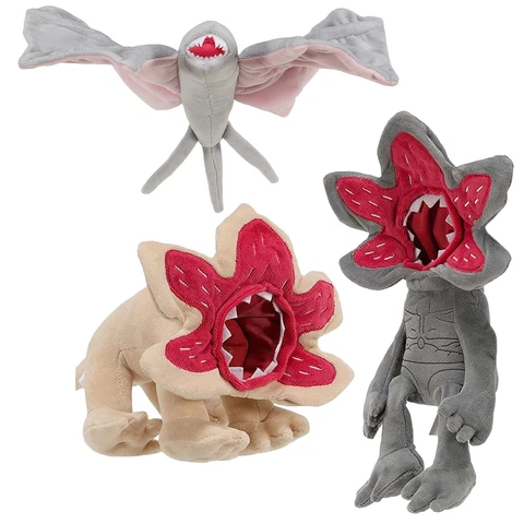 3PCS Stranger Things Demogorgon Plush Monster Horror Stuffed Collectible Doll Cover