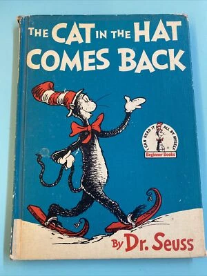 Dr. Seuss's "The Cat In The Hat Comes Back" First Edition First PRINT 1958  - Image 1 of 4