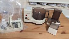General Electric Food Processor with blades Vintage 80’s 90’s tested working  M