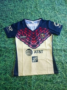 New Club Aguilas Del America Womans Yellow Jersey - Picture 1 of 2