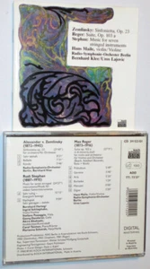 STEPHAN Music for 7 Stringed Instruments, REGER Suite Violin+Orch, ZEMLINSKY OOP - Imagen 1 de 1