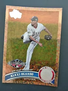2011 Topps Update Cognac Diamond Anniversary #US98 Alexi Ogando Rangers NM-MT - Picture 1 of 6