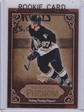SIDNEY CROSBY ROOKIE CARD Hockey RC Pittsburgh Penguins 2005 Upper Deck NHL RC!