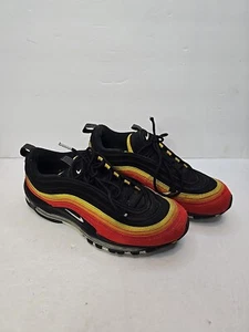 Nike Air Max Sneakers Mens 9.5 Hanshin Tiger Black Chile Red Orange Athleisure - Picture 1 of 24