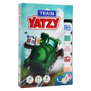 Yatzy Dés Jeu Train Bloc-Notes Jeu De Société Jeu De Dés Édition Zug - Bild 1 von 2