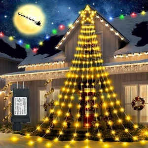 Outdoor Christmas Lights Decoration344 LEDs 11.5 FT Outdoor IP65 Waterproof S... - Picture 1 of 8