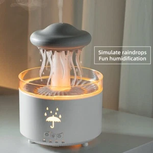 300ml Essential Oil Aroma Diffuser for Room LED Humidifier Air Purifier 7 Colors - Picture 1 of 7