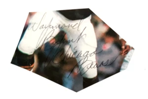 🔥WAYMOND BRYANT 70's NFL CHICAGO BEARS Signed Autograph ~ Cut Out on 3x5 Card - Picture 1 of 3