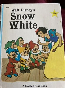 1967 Golden Star Library Storybook  Walt  Disney's Snow White - Bild 1 von 7