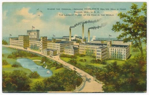 Horlick's Malted Milk Plant "Largest in the World" Racine, Wisconsin ca.1910 - Bild 1 von 2