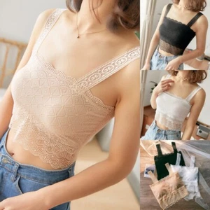 Sexy Lace Seamless Large Size Women Bra Comfortable Breathable Sports Beauty - Picture 1 of 21