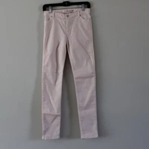NWT Bonpoint Darla Pink Stretch Denim Jeans Skinny Leg Girls 12 - Picture 1 of 9