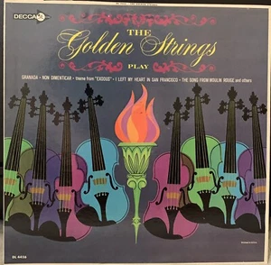 The Golden Strings – The Golden Strings LP Vinyl Record Album Decca DL 4456* - Picture 1 of 2