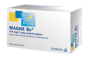 MAGNE B6 470mg - 60 tabletek niedobór magnezu, stres, skurcze mięśni, zmęczenie