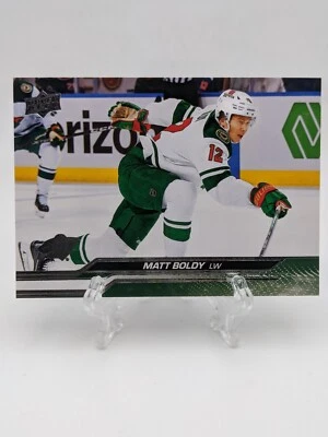 💥 2023 Upper Deck Series 1 #89 Matt Boldy Minnesota Wild - Image 1 of 2