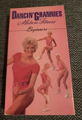 Dancin’ Grannies Mature Fitness Beginners Vintage Exercise Fitness 1989 VHS - Image 1 of 3