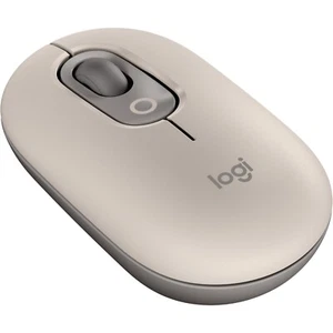 Logitech POP Mouse with Emoji - Mist Sand - Picture 1 of 2