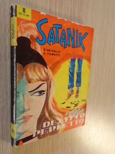 Satanik n.8 del 1965 "Delitto Perfetto" Ottimo Ed.Corno ▓ - Picture 1 of 3