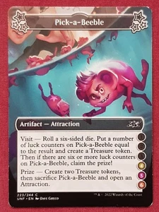 Magic The Gathering UNFINITY PICK-A-BEEBLE 4-5-6 artifact card MTG - Bild 1 von 2