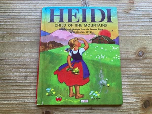 Heidi, Child of the Mountains, Johanna Spyri, Steffie Lerch, 1950, Vintage Book - Picture 1 of 6