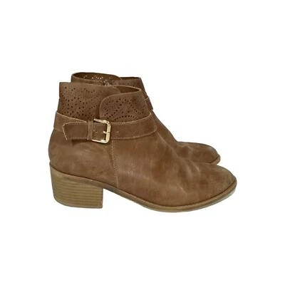 Steve Madden сиреневый коричневый искусственной кожи каблуке ботинки размер 5 - Изображение 1 из 4