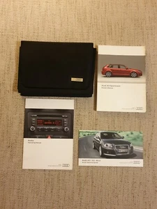 AUDI A3 SPORTBACK 2008- 2012 OWNERS HANDBOOK MANUAL AND WALLET - Picture 1 of 5