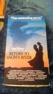 Return To Snowy River - Walt Disney VHS Australia Sigrid Thornton Tom Burlinson - Picture 1 of 2