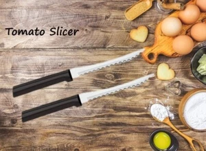 Rada 2 pack Tomato Slicer Black Handle W226 - Picture 1 of 4