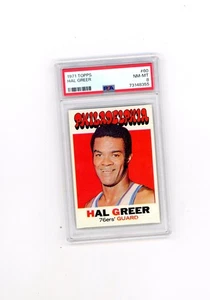 1971 Topps PSA 8 #60 Hal Greer Beautiful Card! - Picture 1 of 2