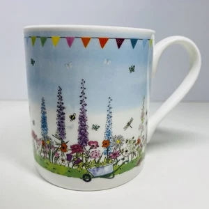 Sophie Allport Bunting And Summer Flowers Fine Bone China Tasse - Bild 1 von 12