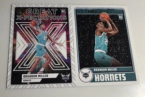 Brandon Miller Lot Of 2 Rookie Cards Great Xpectations - Picture 1 of 1