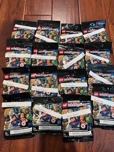 Complete Set of (16) LEGO DC Comics Minifigures 71026 Retired Clipped Bags - Picture 1 of 3