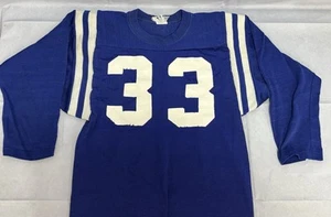 Vintage Indianapolis Colts Color Jersey #33 Blue Football Generic Youth Medium - Picture 1 of 10