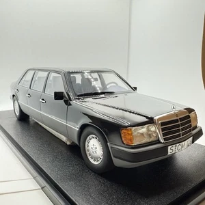 Cult 1/18 Mercedes-Benz W124 V124 Lang 1990 Black #04 - Picture 1 of 10